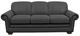 La-Z-Boy® Mackenzie Navy Leather Queen Sleeper Sofa-1