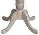 John Thomas Furniture® Dining Essentials Taupe Gray 42" Table Top with Taupe Gray Traditional Pedestal Base-2