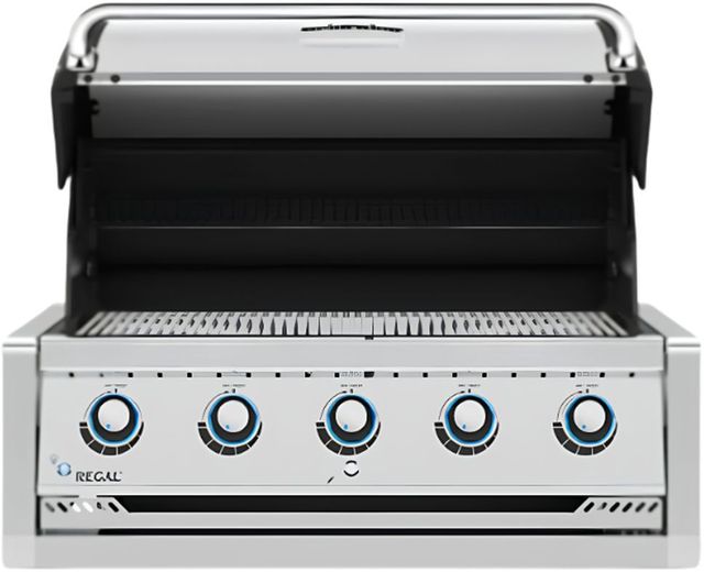 Broil King® Regal™ S 520 1-Burner Stainless Steel Built In Natural Gas Grill-1