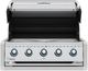Broil King® Regal™ S 520 1-Burner Stainless Steel Built In Natural Gas Grill-1