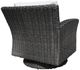 CabanaCoast® Customizable Monterrey Aluminum/Wicker Outdoor Swivel Glider Chair-2