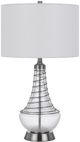 Cal® Lighting & Accessories Baraboo Brushed Steel Table Lamp-0