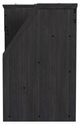 Elements International Hampton Kids Charcoal Youth Twin/Twin Bunk Bed with Staircase and Trundle-3