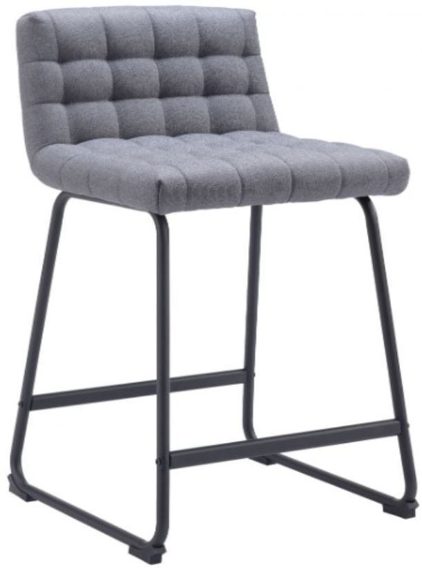 Zuo® Modern Pago Gray Counter Stool-1