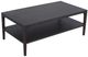 Nest Home Collections Morgan Java Rectangular Coffee Table -0