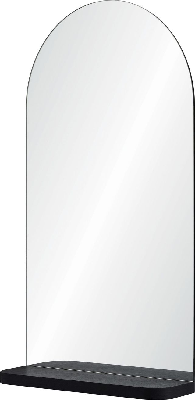 Renwil® Lucila Black Mirror with Shelf-1