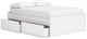 Signature Design by Ashley® Onita White Full Platform Bed with 1 Side Storage-4