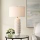 Uttermost® Anneli White Swirl Table Lamp-1