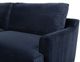 Moe's Home Collection Alvin Nightfall Blue Velvet Sofa-4