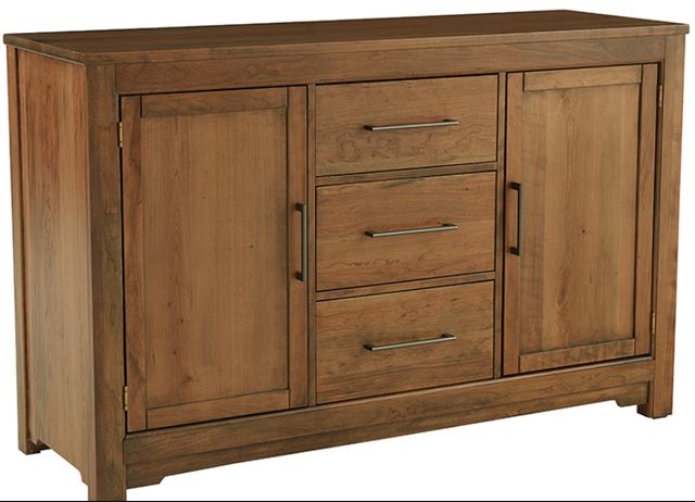 LM Co Home By Vaughan-Bassett Crafted Cherry by Ben & Erin Napier Medium Cherry Server-0