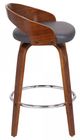 Armen Living Sonia Gray 30" Bar Stool-1