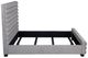 Coaster® Patricia California King Upholstered Panel Bed-4
