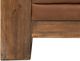 International Furniture Direct Ancora Brown Leather Loveseat-4