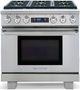American Range Cuisine Series 36" Stainless Steel Pro Style Gas Range-0