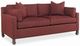 Century® Thomas O'Brien Gardiner Red Apartment Sofa-0