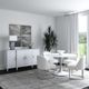 Bassett Mirror Leed Gray Table Lamp-5