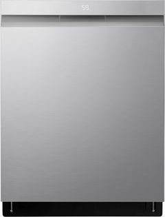 LG 24" Fingerprint Resistant Stainless Steel Built In Top Control Dishwasher