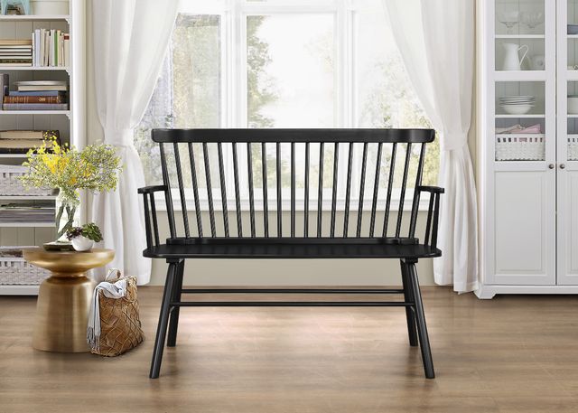 Crown Mark Jerimiah Black Bench-1