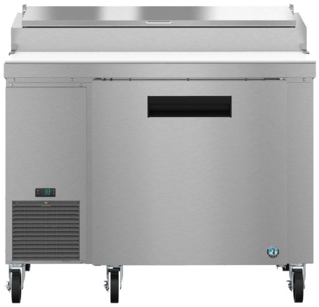 Hoshizaki 46" 11.23 Cu. Ft. Stainless Steel Single Section Pizza Prep Table Refrigerator -0