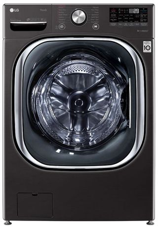 LG 5.0 Cu. Ft. Black Steel Front Load Washer
