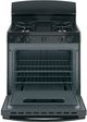GE® 30" Black Freestanding Gas Range-2
