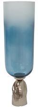 A & B Home Blue/Gold/White Vase-4