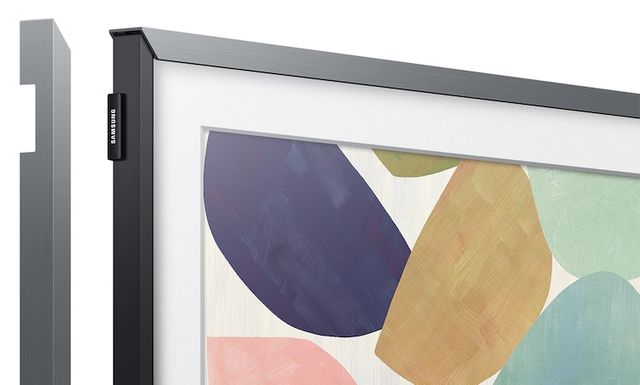 Samsung The Frame 32" Platinum Customizable Bezel-1