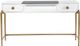 TOV Furniture Bajo White Lacquer Side Table-2
