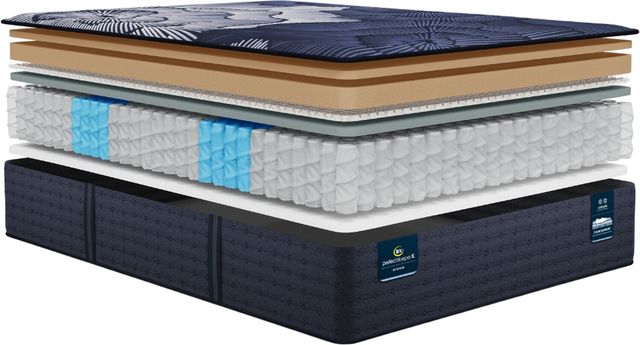 Serta® perfectsleeper X™ Prescott 14" Hybrid Plush Smooth Top California King Mattress-2