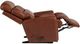 La-Z-Boy® Soren Cognac Leather Manual Rocking Recliner-4