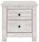 Signature Design by Ashley® Makidern Whitewash Nightstand-2