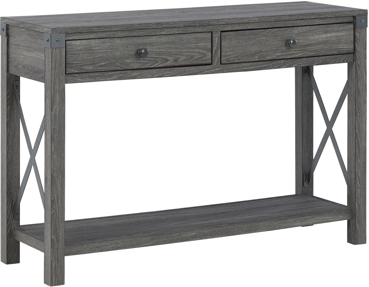 Freedan Sofa Table - Grayish Brown Freedan Sofa Table - Grayish Brown