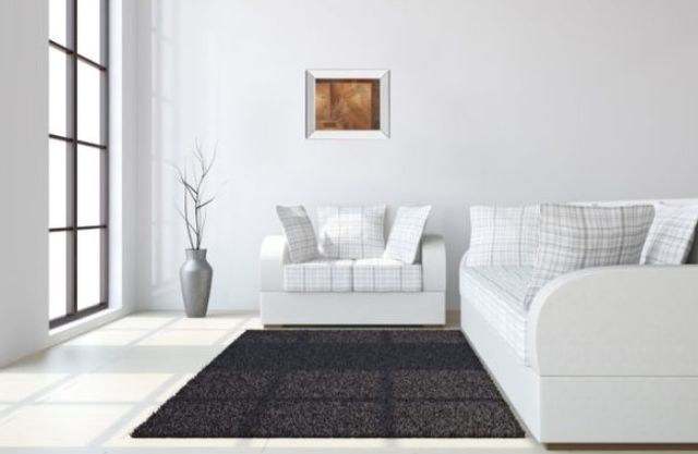 Classy Art Modern Fern I by Vivian Flasch Framed Wall Art-2