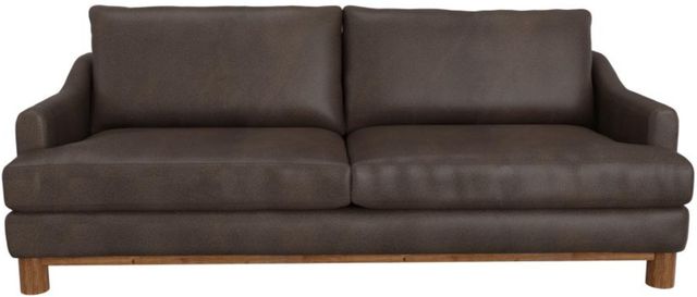 International Furniture Direct Olimpia Brown Sofa-2