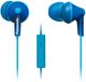 Panasonic® ErgoFit Blue Wired Noise Canceling In-Ear Headphones-0