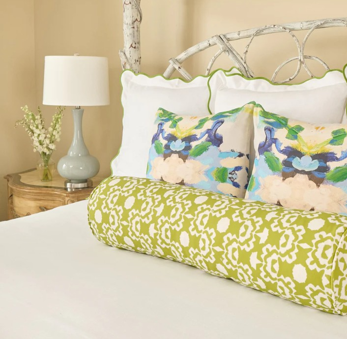 Laura Park Designs Snow Garden Pillow - Thumbnail 3