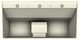 Vent-A-Hood® 48" Biscuit Wall Mounted Range Hood-4