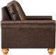 Best® Home Furnishings Customizable Weston Manual Recliner with Dark Walnut Legs-4