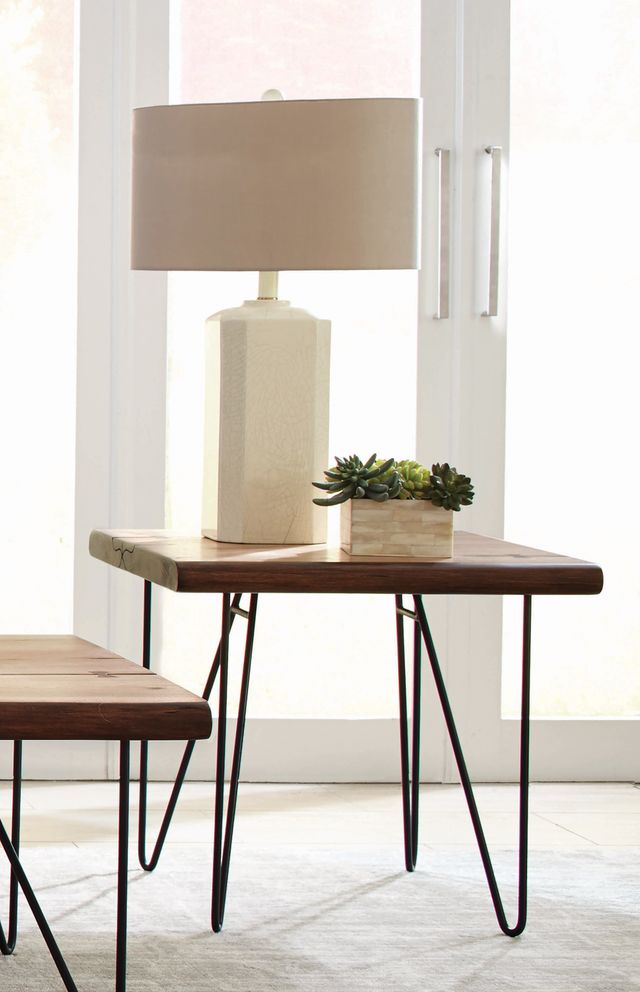 Coaster® Natural Honey End Table-2