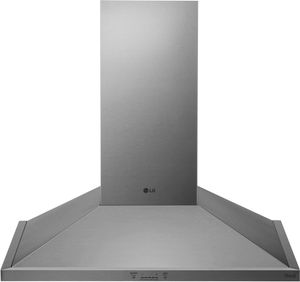 LG 30" Stainless Steel Wall Hood Front view of the LG 30" Stainless Steel Wall Hood