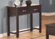 Handstone Customizable Brooklyn Smooth Maple 2 Drawers 35"W Sofa Table-0