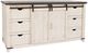 Jofran Inc. Madison County Brown/Vintage White Barn Door Server-0