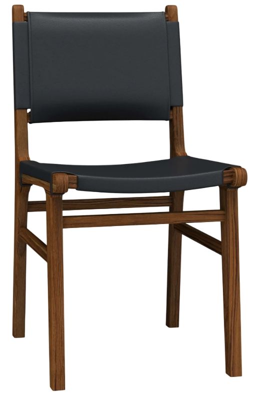 Bramble Logan Leather Dining Chair-0