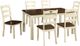Chaise d'appoint Woodanville, brun/blanc cassé, Signature Design by Ashley®-4