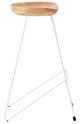 EQ3 Dawn NaturalAsh/White Bar Stool-3