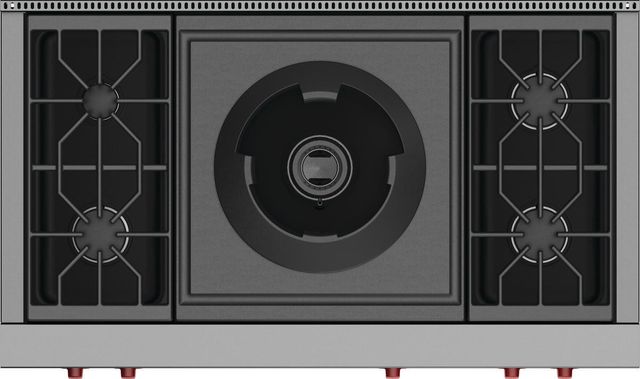 Wolf® 48" Liquid Propane Stainless Steel Rangetop-1