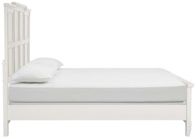 Magnussen Home® Willowbrook Egg Shell White California King Panel Bed-2