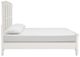 Magnussen Home® Willowbrook Egg Shell White California King Panel Bed-2
