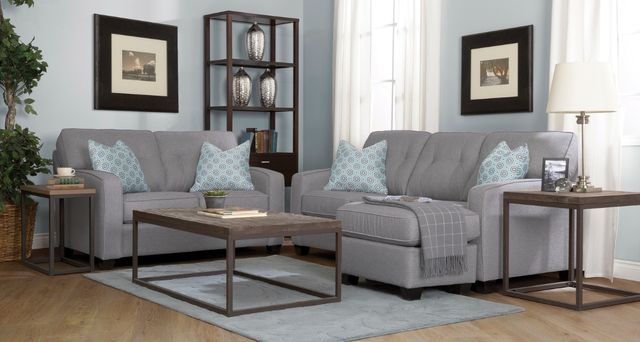 Decor-Rest® Furniture LTD Customizable 2298 Sofa with Chaise-3