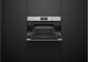 Fisher & Paykel Series 9 Contemporary 30" Brushed Silver Glass Compact Convection Speed wall Oven-3